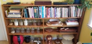My shelf of cookbooks at of June 9, 2019