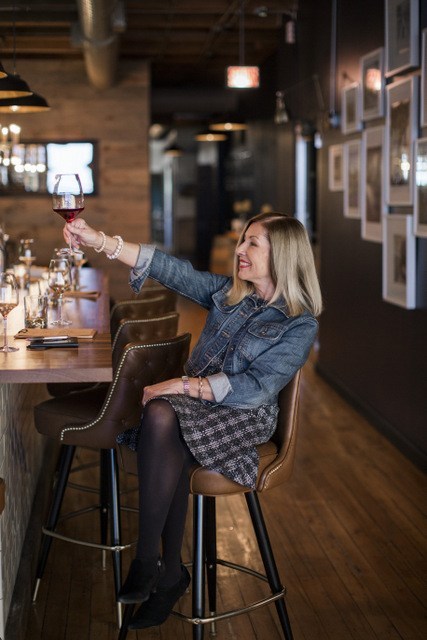 Cindy Rynning, Photo Credit: Rebecca Peplinski – Location: Winestyr Chicago Lounge